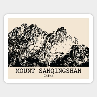 Mount Sanqingshan - China Sticker